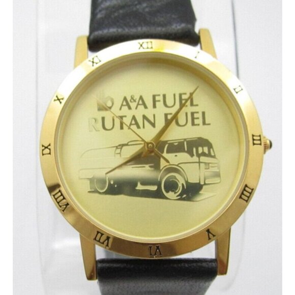 Men Image A&A Fuel Rutan Fuel Company Quartz WR Analog 33mm Round Watch (G579) - Picture 1 of 9